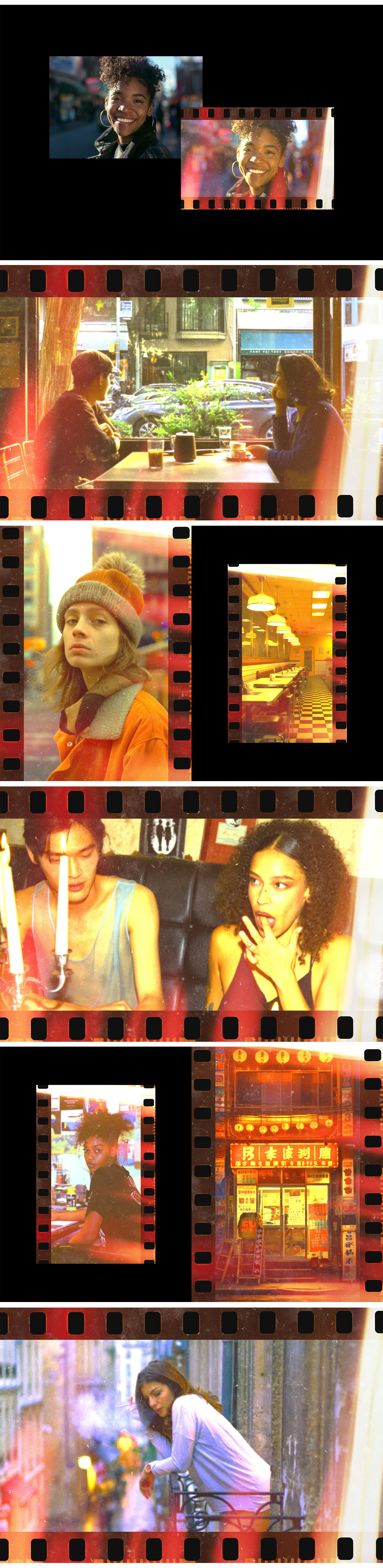 Film Strip Photo Effect Film Strip Photo Effect