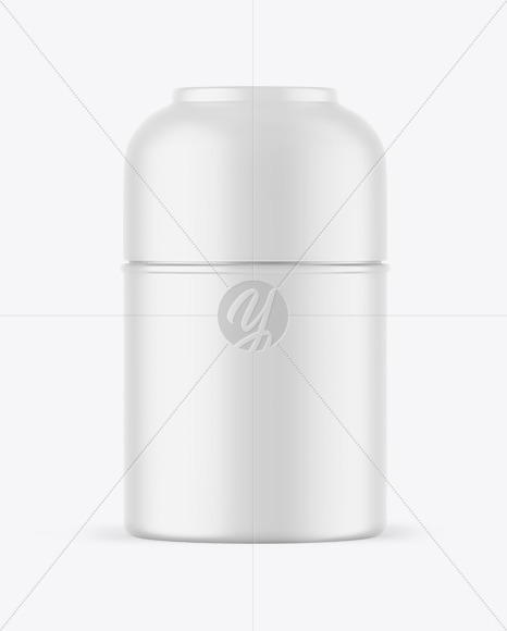 Matte Insulated Food Jar Mockup