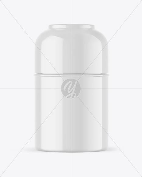 Glossy Insulated Food Jar Mockup