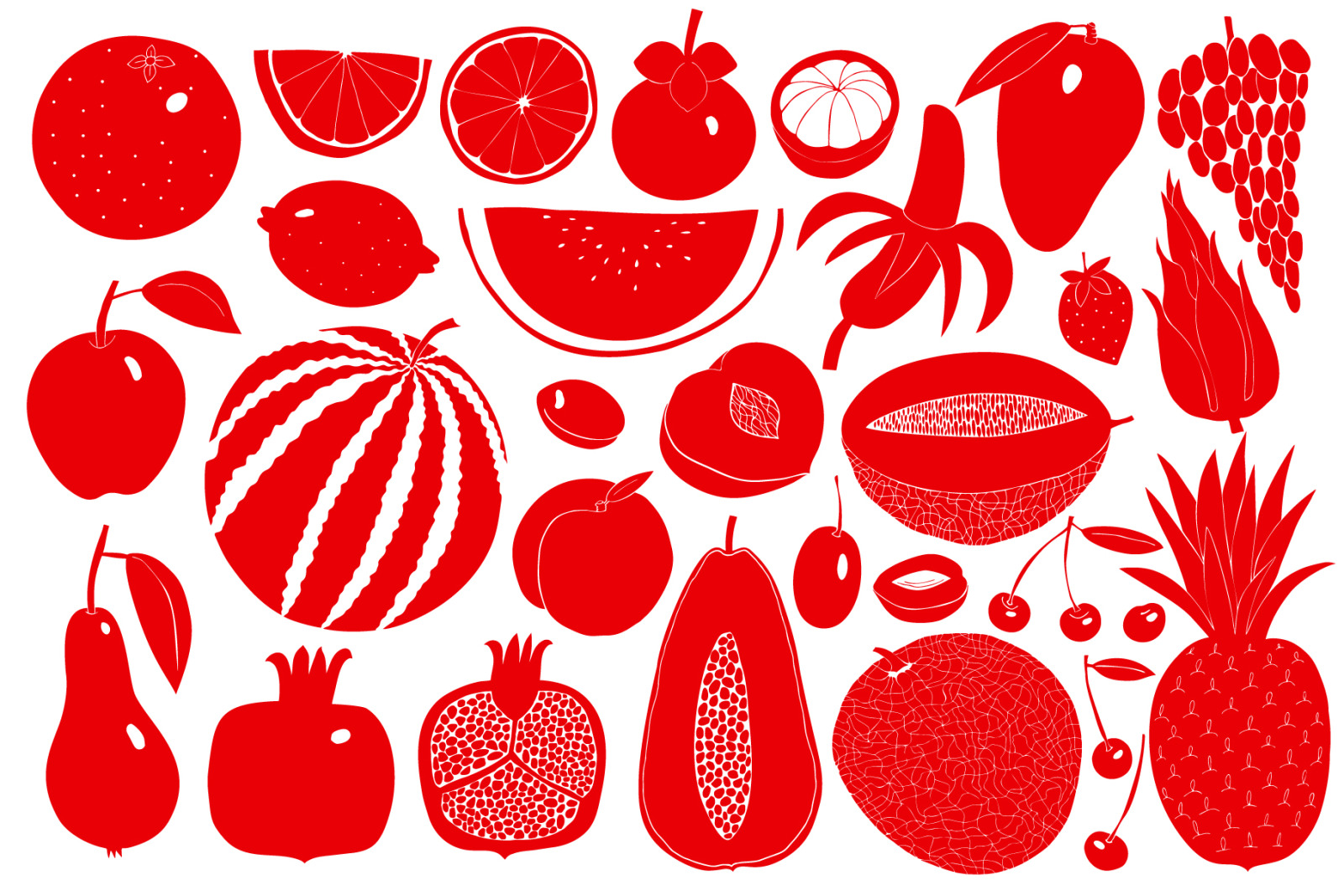 Fruity Vector Collection Fruity Vector Collection