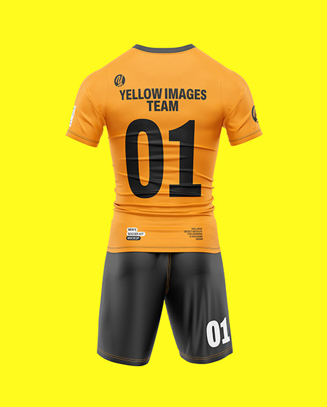 Men's Soccer Kit Mockup