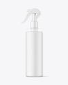 Matte Trigger Spray Bottle Mockup