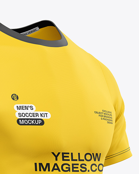 Men's Soccer Kit Mockup