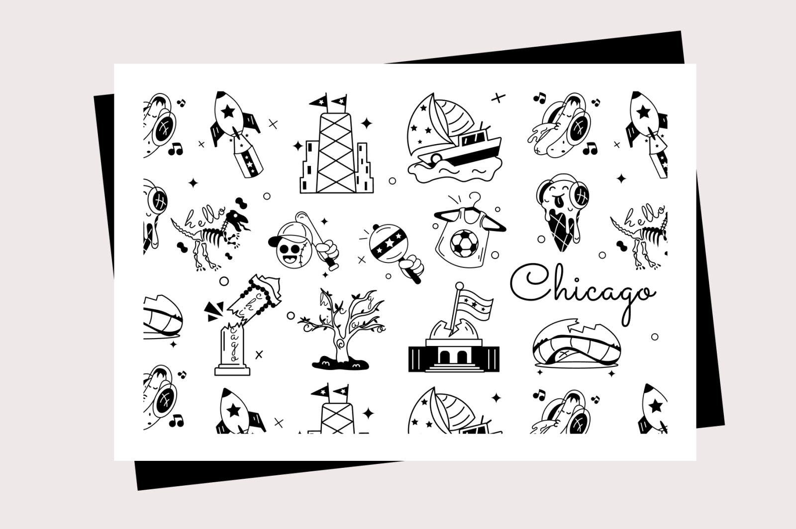 Animated Chicago Stickers