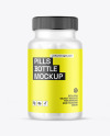 Frosted Pills Bottle Mockup