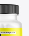 Frosted Pills Bottle Mockup