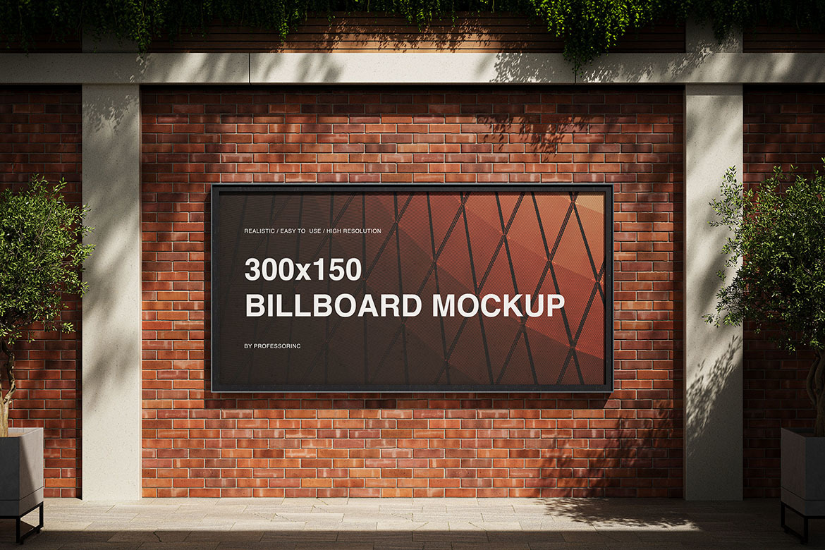 Billboard Mockup Set Billboard Mockup Set