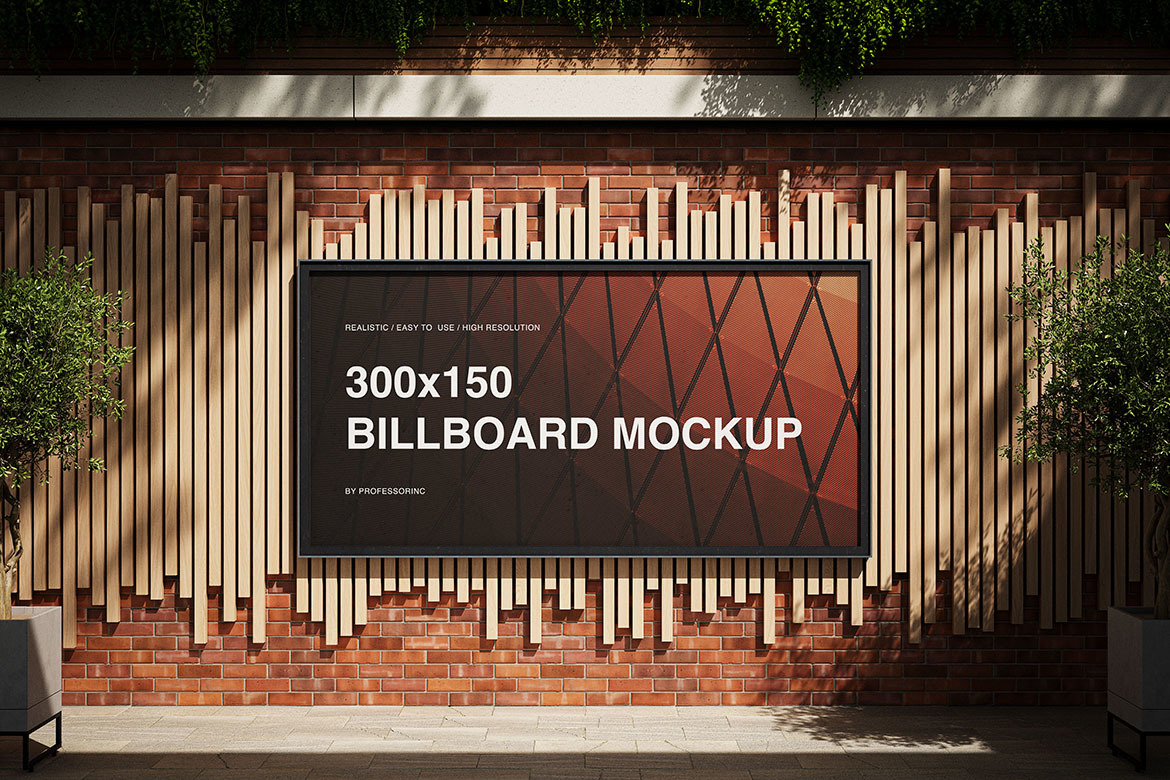 Billboard Mockup Set Billboard Mockup Set