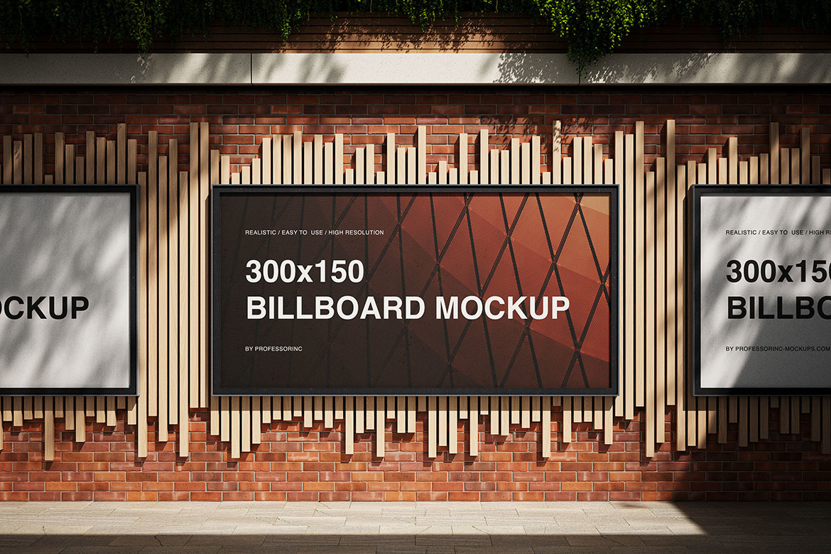 Billboard Mockup Set Billboard Mockup Set