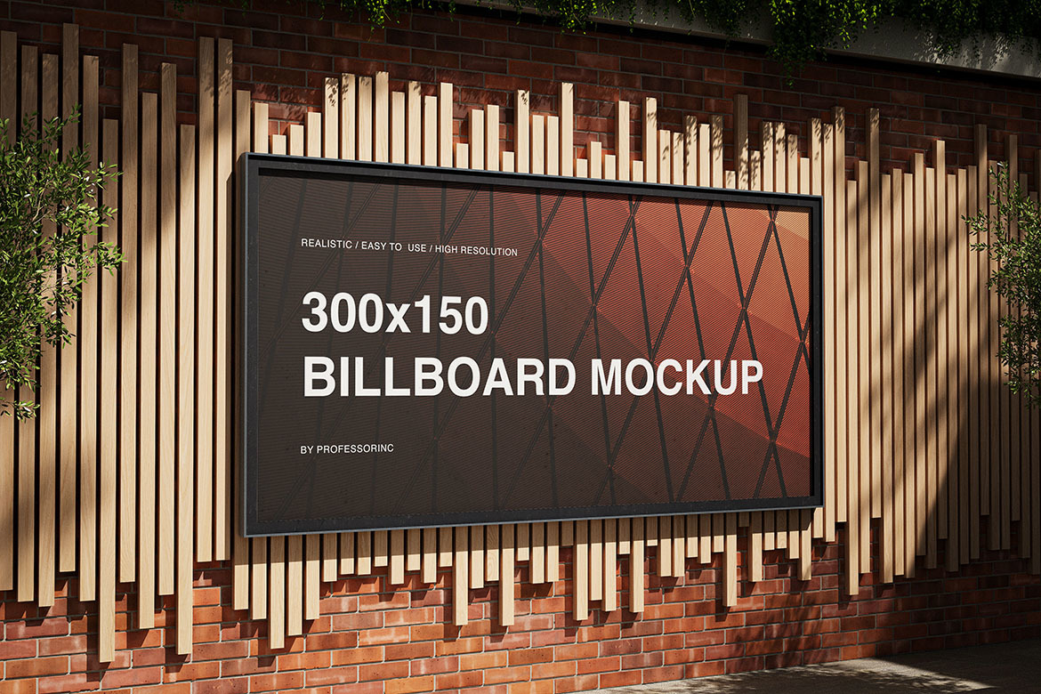 Billboard Mockup Set Billboard Mockup Set