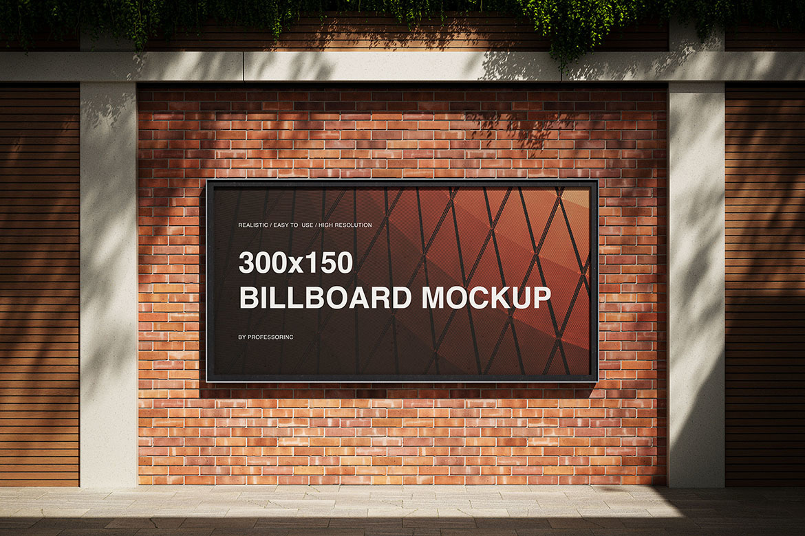 Billboard Mockup Set Billboard Mockup Set