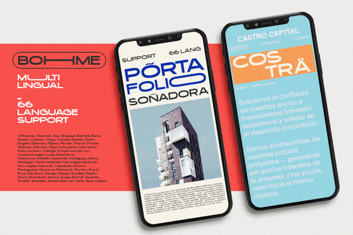 Bohme Expanded Display Sans Serif Font Bohme Expanded Display Sans Serif Font