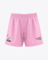 Women's Shorts Mockup - Front View