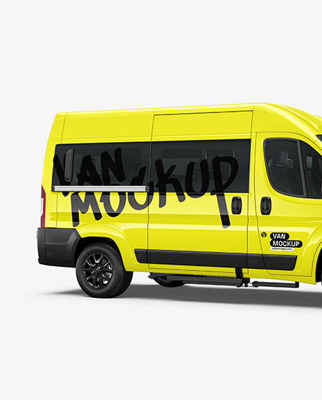 Van Mockup - Side View