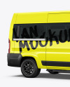 Van Mockup - Side View