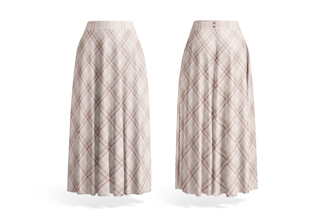 Maxi Skirt Mockups Maxi Skirt Mockups
