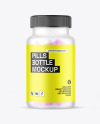 Frosted Pills Bottle Mockup