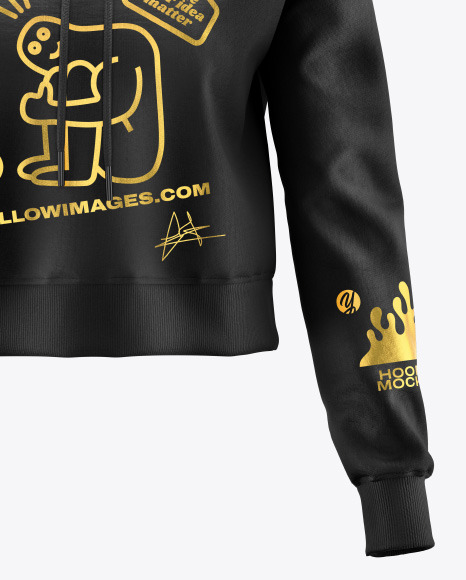 Cropped Hoodie Mockup