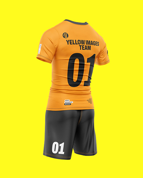 Men's Soccer Kit Mockup