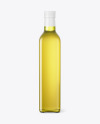 500 ml Glass Olive Oil Bottle Mockup