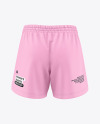 Women's Shorts Mockup - Back View