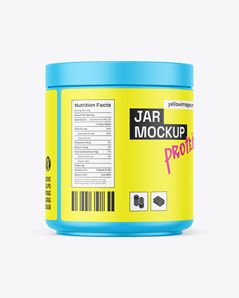 Matte Jar Mockup