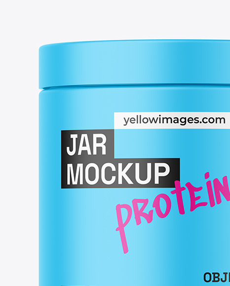 Matte Jar Mockup