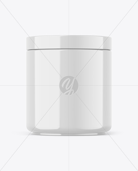 Glossy Jar Mockup