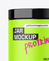 Glossy Jar Mockup