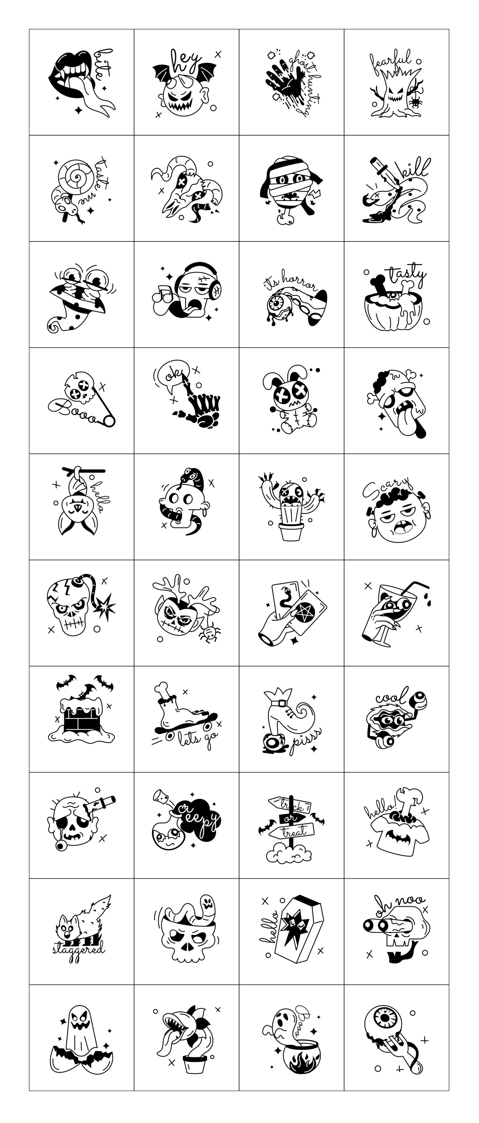 Ghost Designs Set Ghost Designs Set