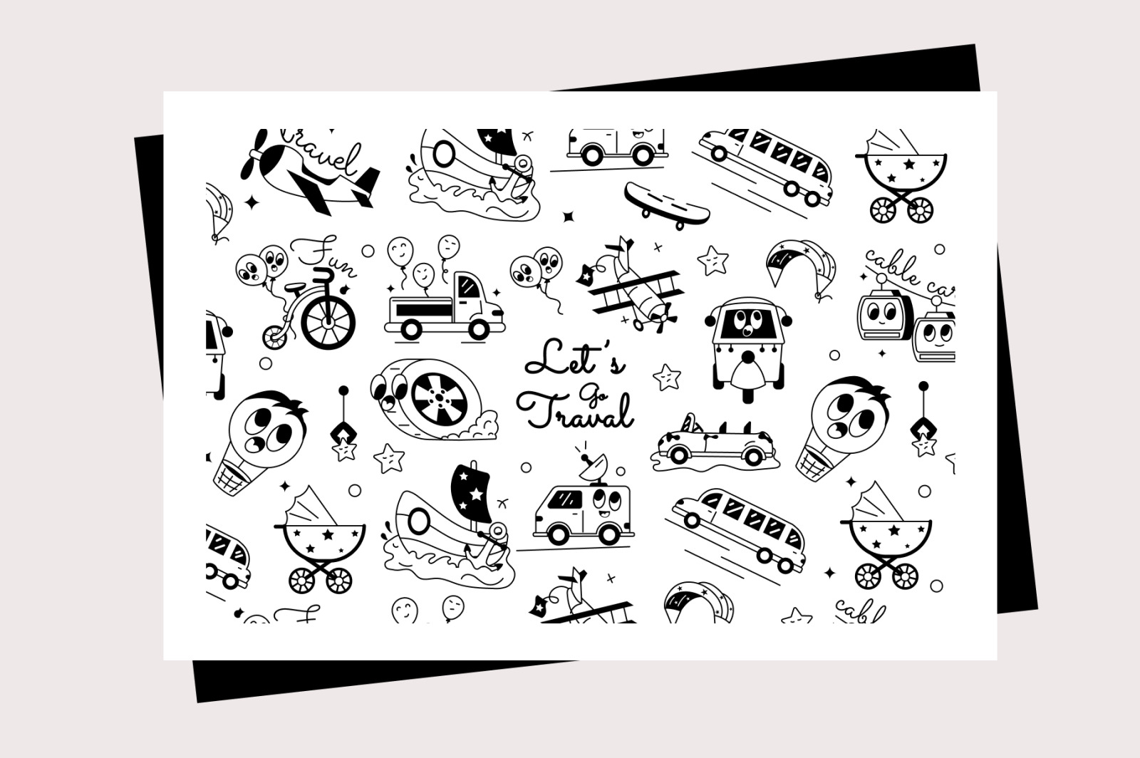 Animated Vehicle Stickers