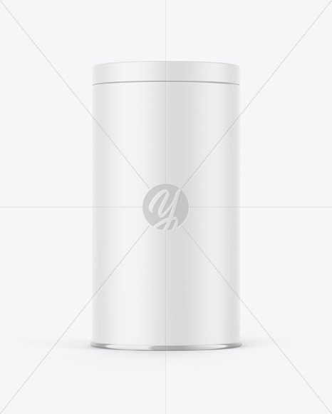 Matte Tin Can Mockup