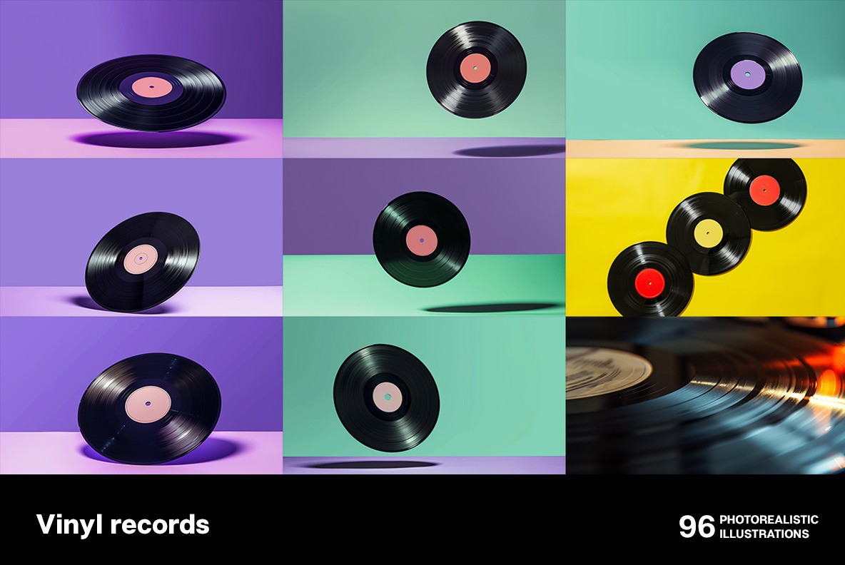 Vinyl records Vinyl records