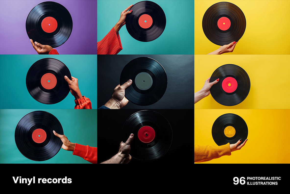 Vinyl records Vinyl records