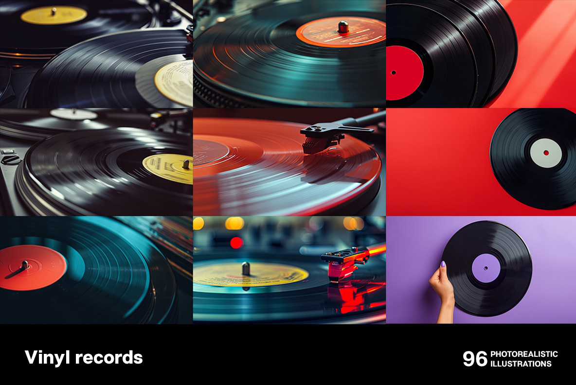 Vinyl records Vinyl records