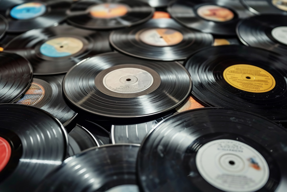 Vinyl records Vinyl records