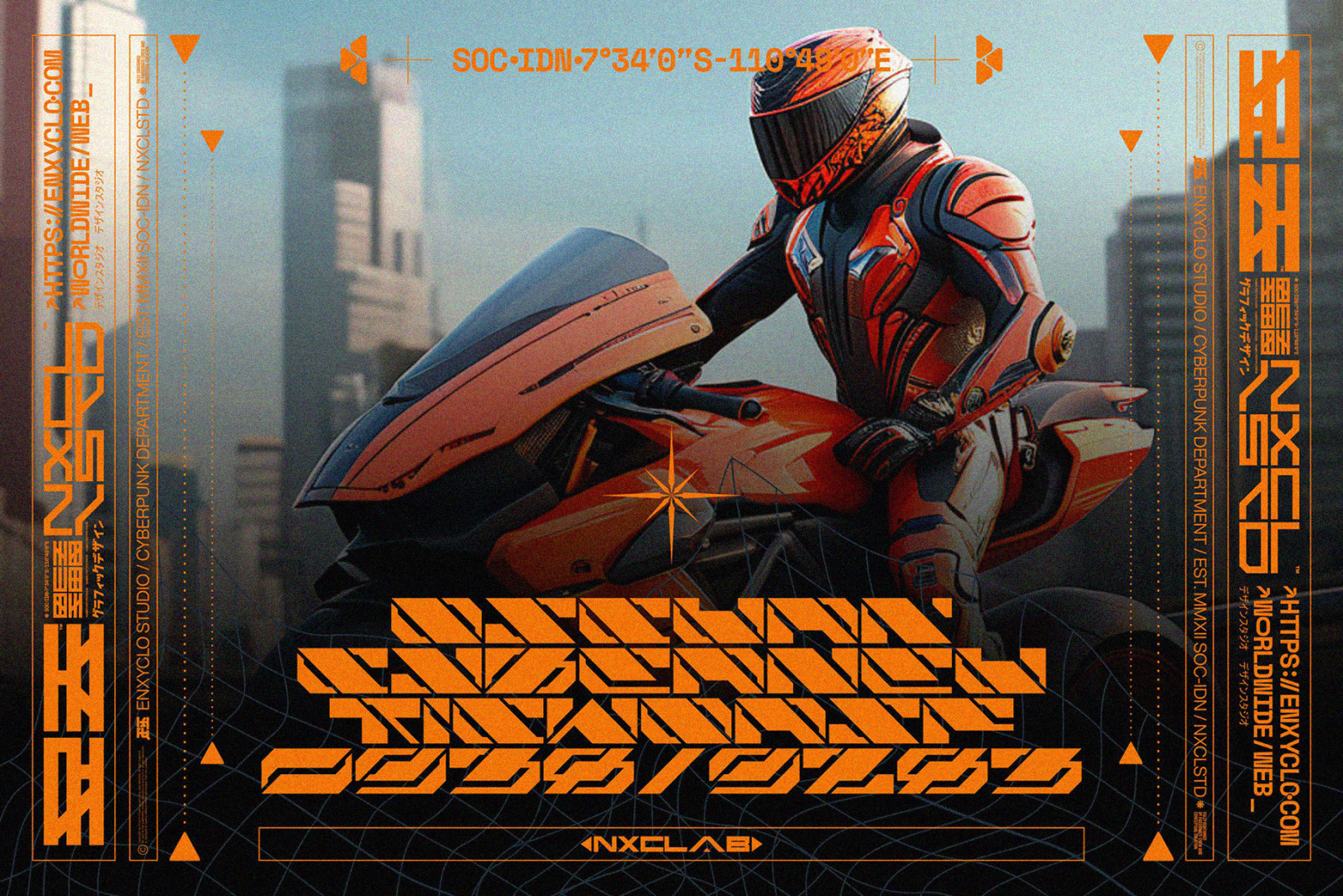 NCL Raxor - Cyberpunk Font NCL Raxor - Cyberpunk Font