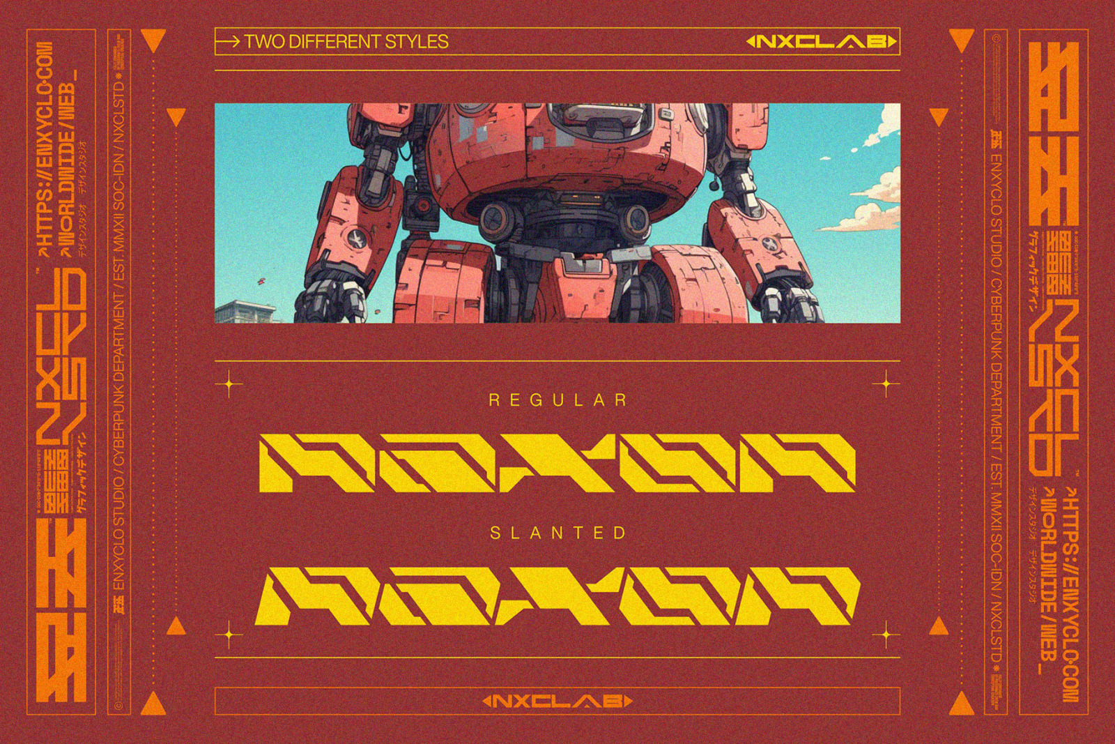 NCL Raxor - Cyberpunk Font NCL Raxor - Cyberpunk Font