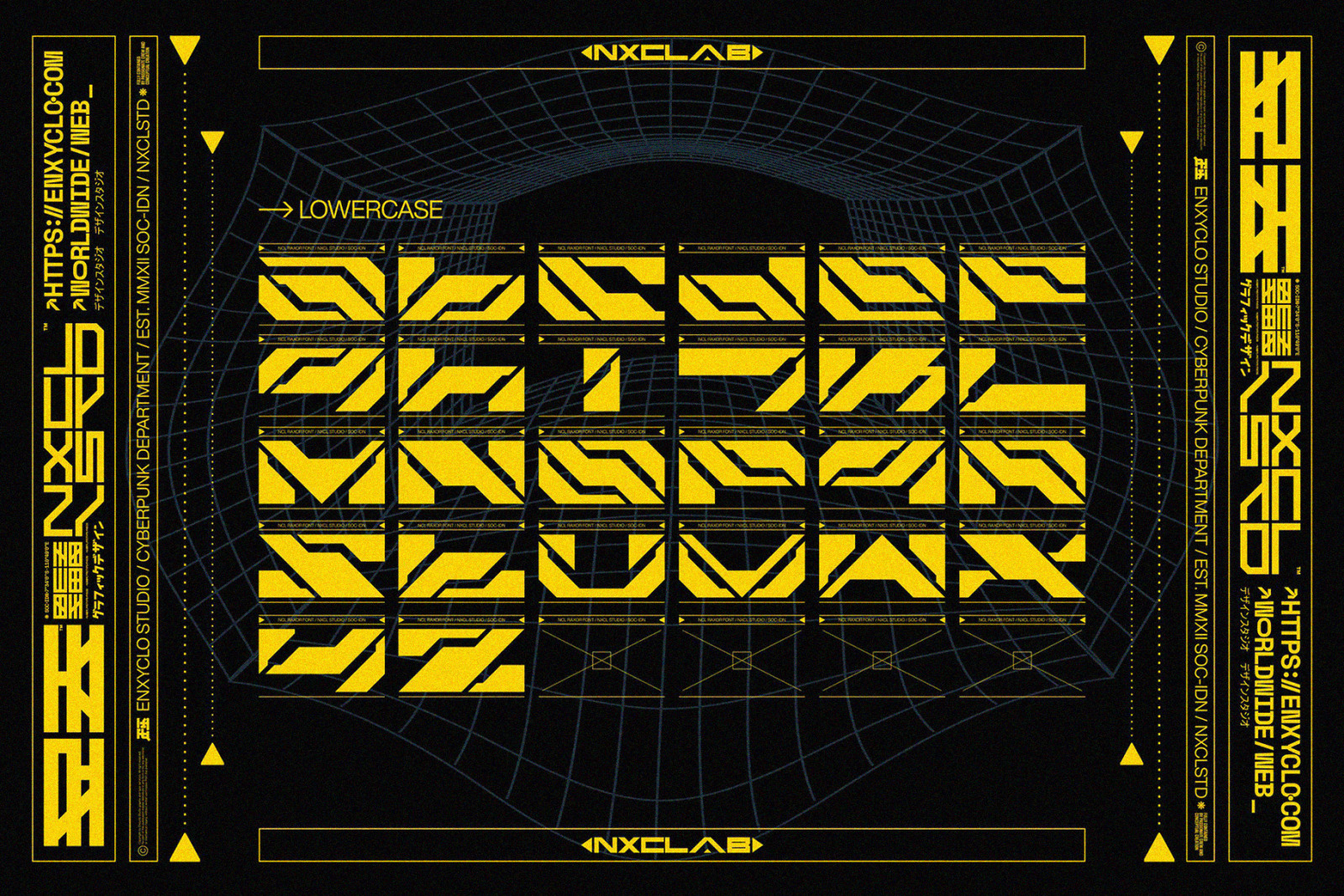 NCL Raxor - Cyberpunk Font NCL Raxor - Cyberpunk Font