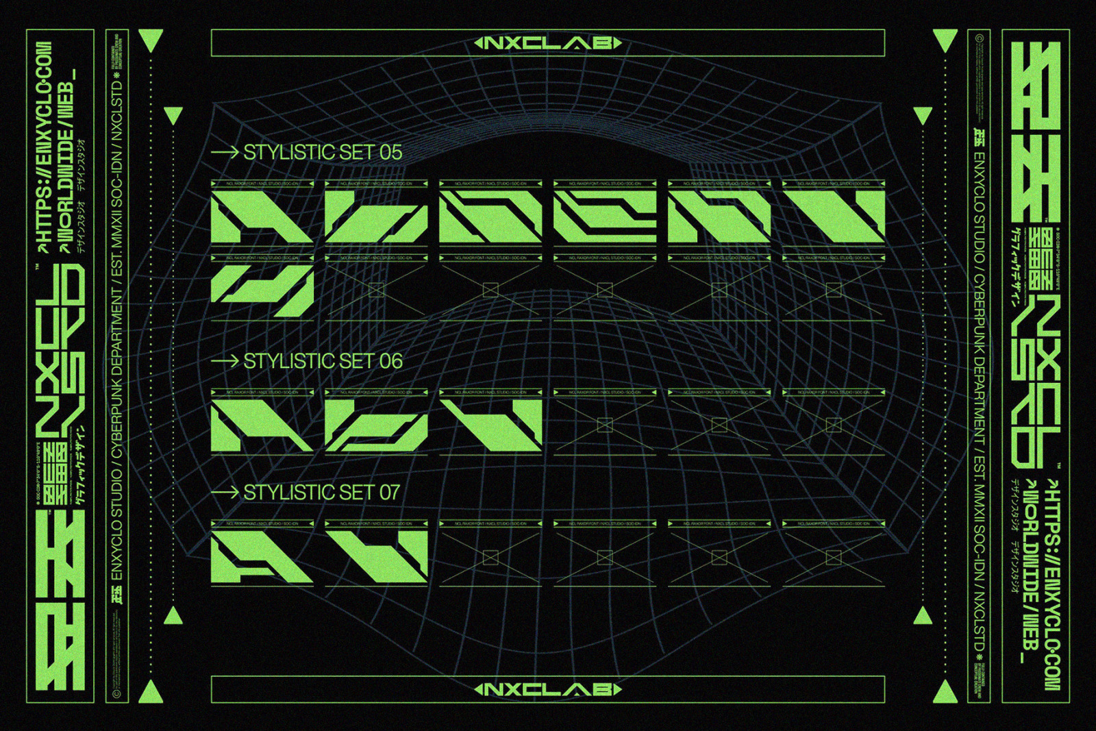 NCL Raxor - Cyberpunk Font NCL Raxor - Cyberpunk Font