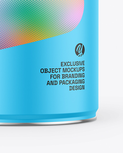 Matte Paint Bucket Mockup