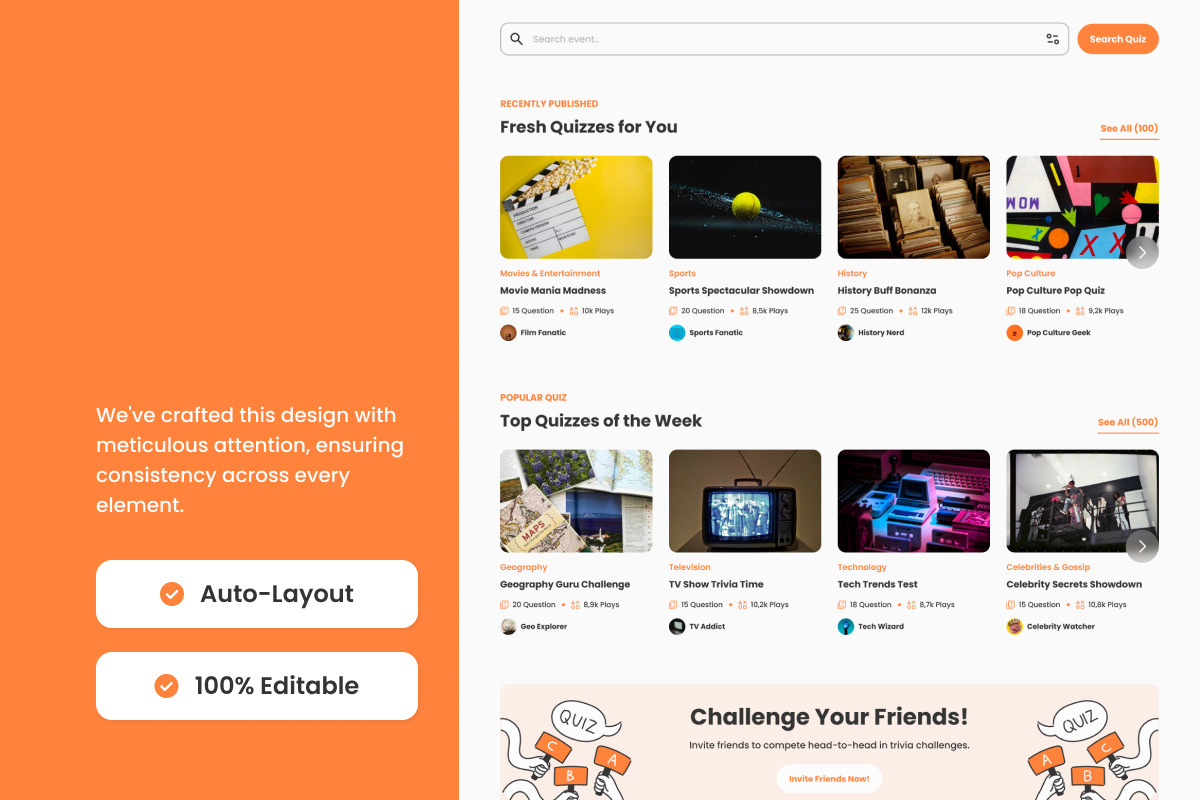 Trivio - Trivia Quiz Landing Page V2 Trivio - Trivia Quiz Landing Page V2
