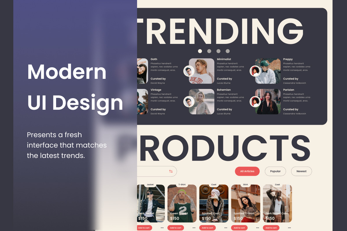 Enigma - Fashion Store Landing Page V2 Enigma - Fashion Store Landing Page V2