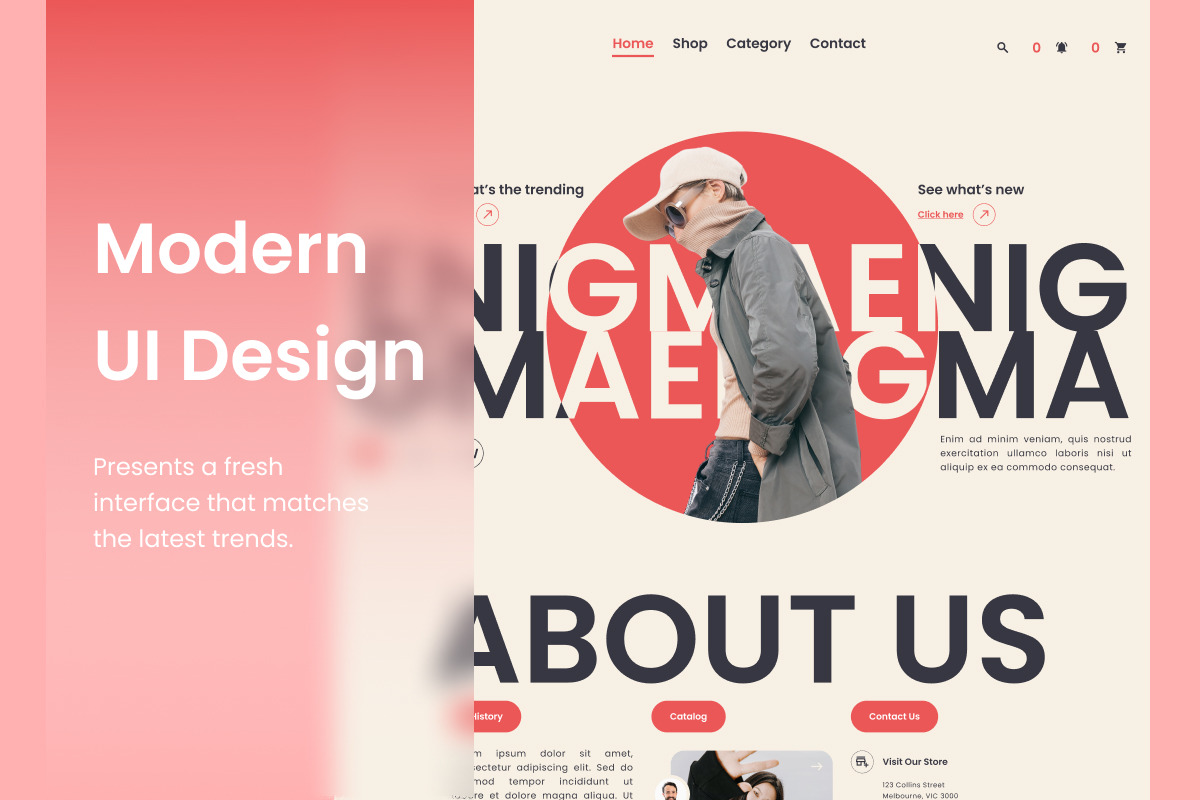 Enigma - Fashion Store Landing Page V1 Enigma - Fashion Store Landing Page V1