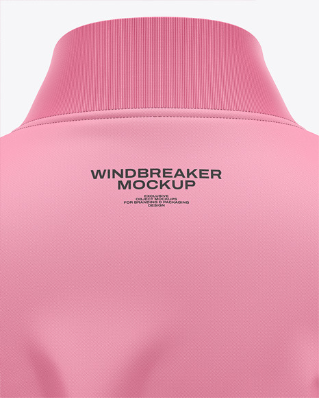 Women's Windbreaker Jacket Mockup