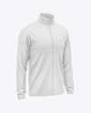 Men's Full-Zip Sweatshirt Mockup