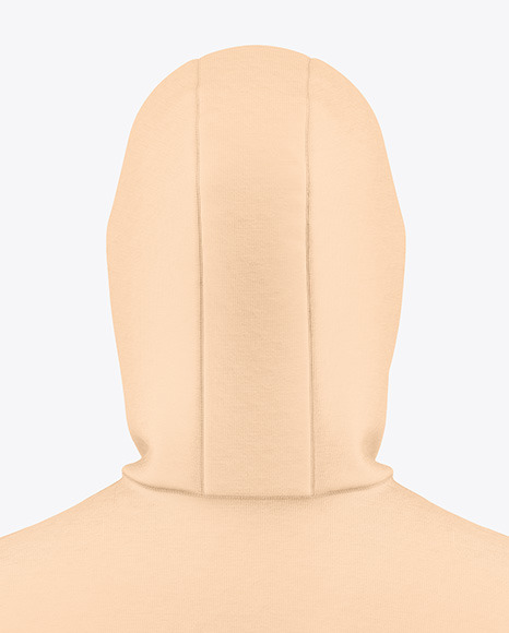 Men's Hoodie Mockup - Back View