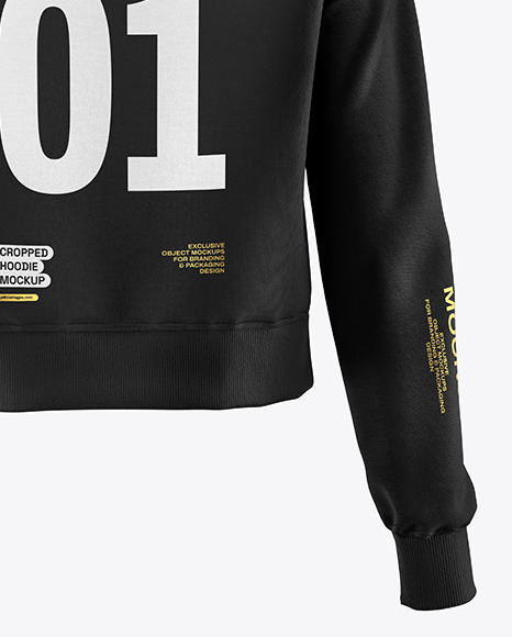 Cropped Hoodie Mockup