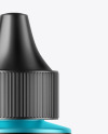 Matte Metallic Dropper Bottle Mockup