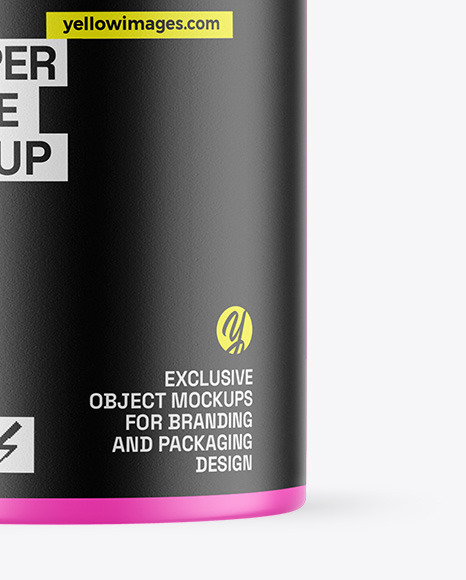 Matte Dropper Bottle Mockup